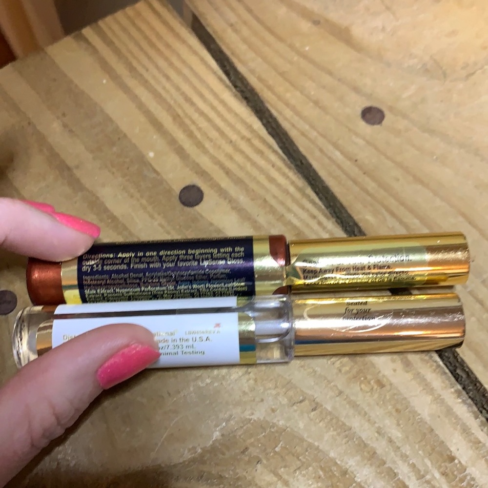 Lipsense set cocoa and clear gloss new